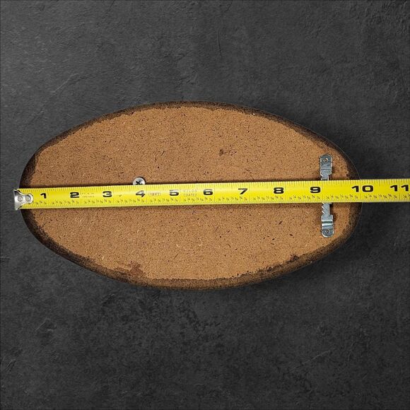 Vintage Copper & Resin Sad Clown Wall Plaque 10" Mid Century Art MCM Coppercraft - Picture 11 of 11